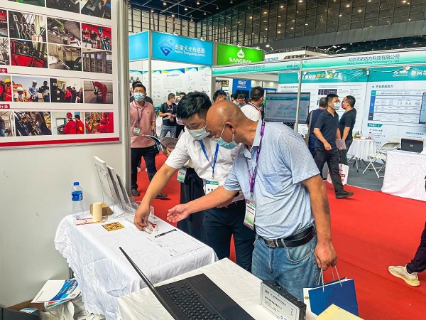 蘑菇视频红色LOGO公司亮相2022世界傳感器大會